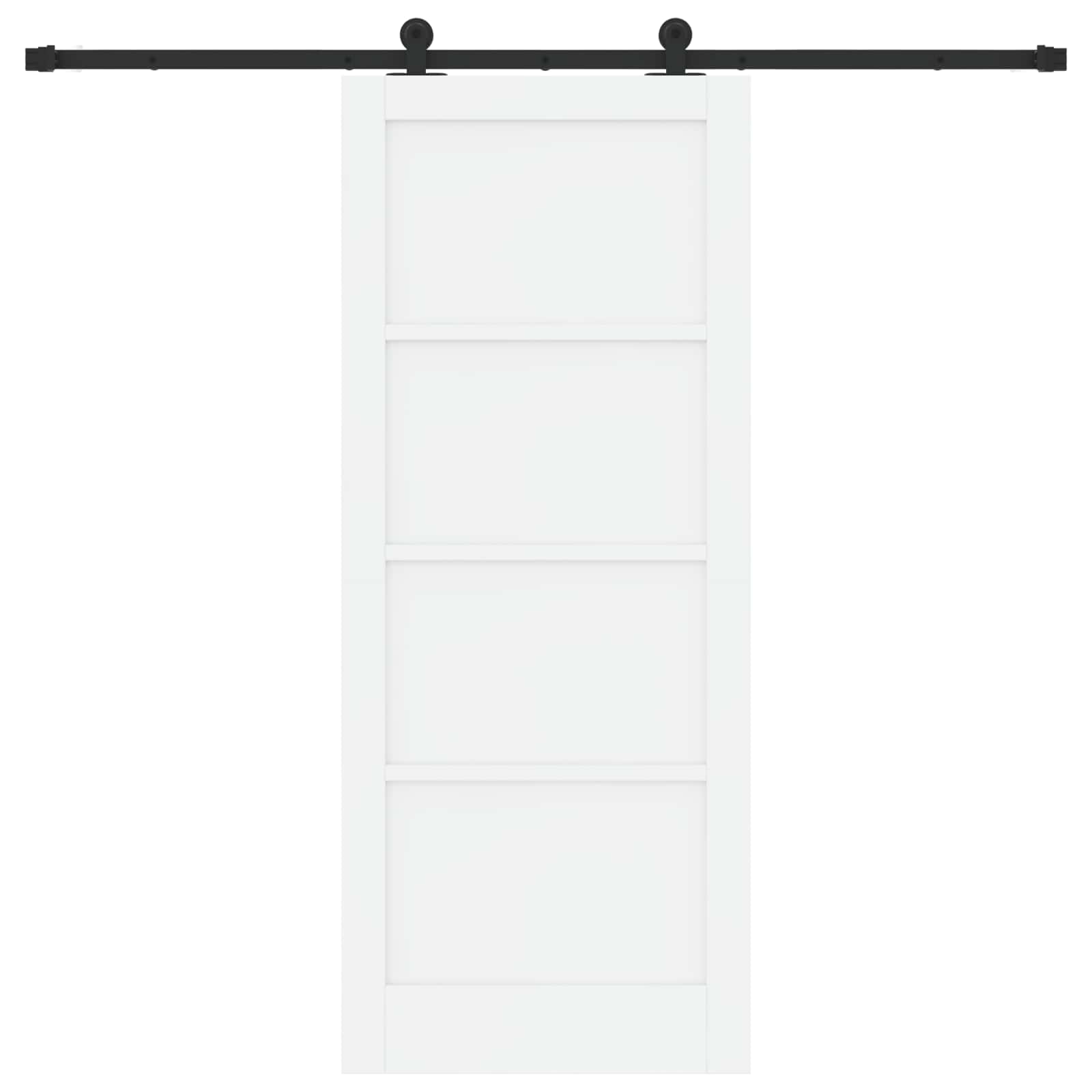 Schiebetür ORKDAL Natur 61 x 198,5 cm Massives Kiefernholz