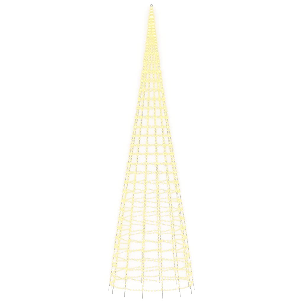 LED-Weihnachtsbaum 200 LEDs Warmweiß 180 cm