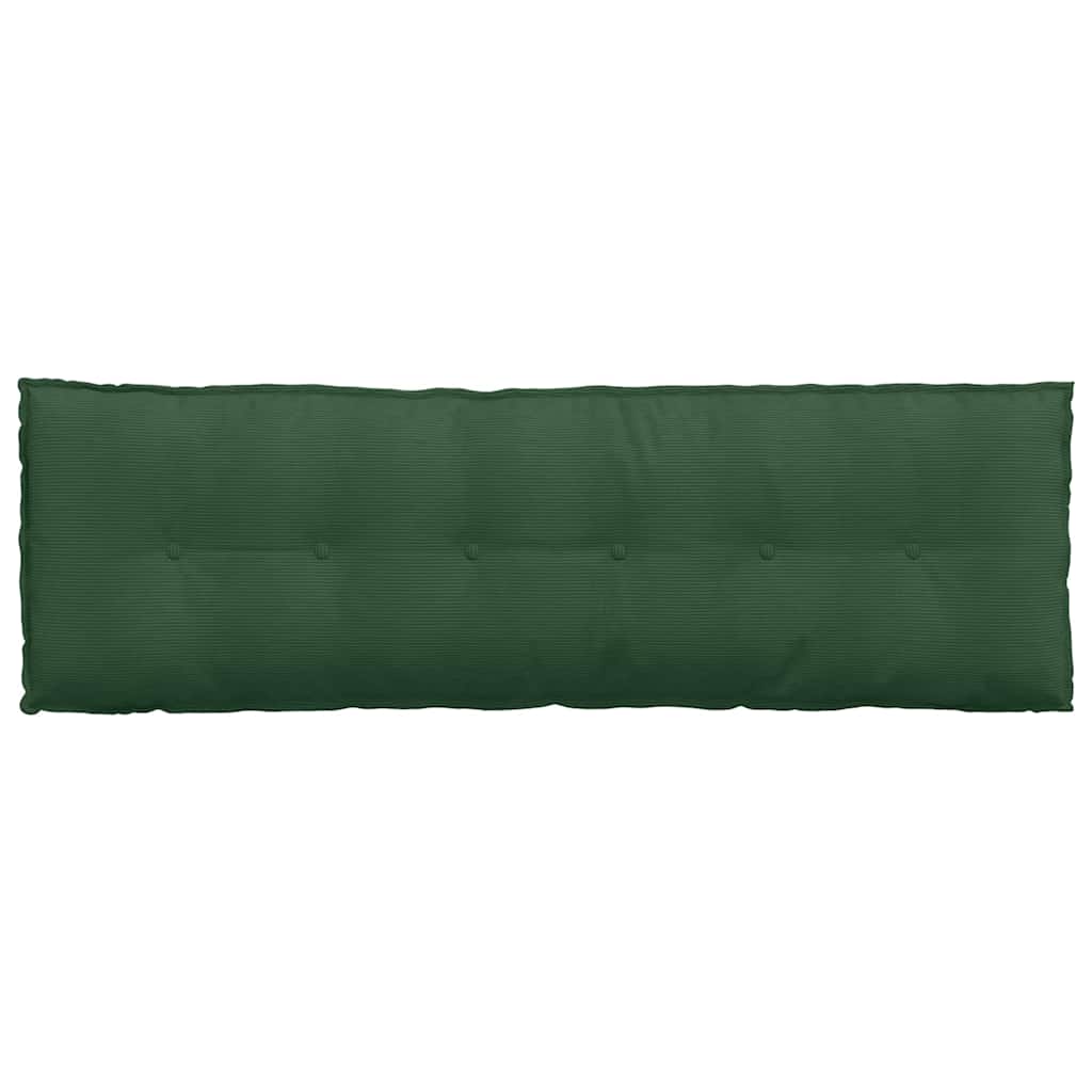 Rückenkissen Hellgrau 50 x 45 cm Cordstoff
