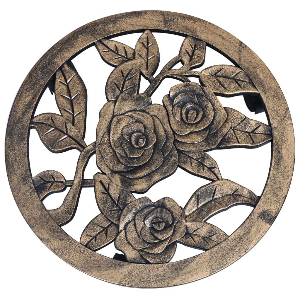Pflanzenroller 6 Stk. Bronze 30 cm Kunststoff