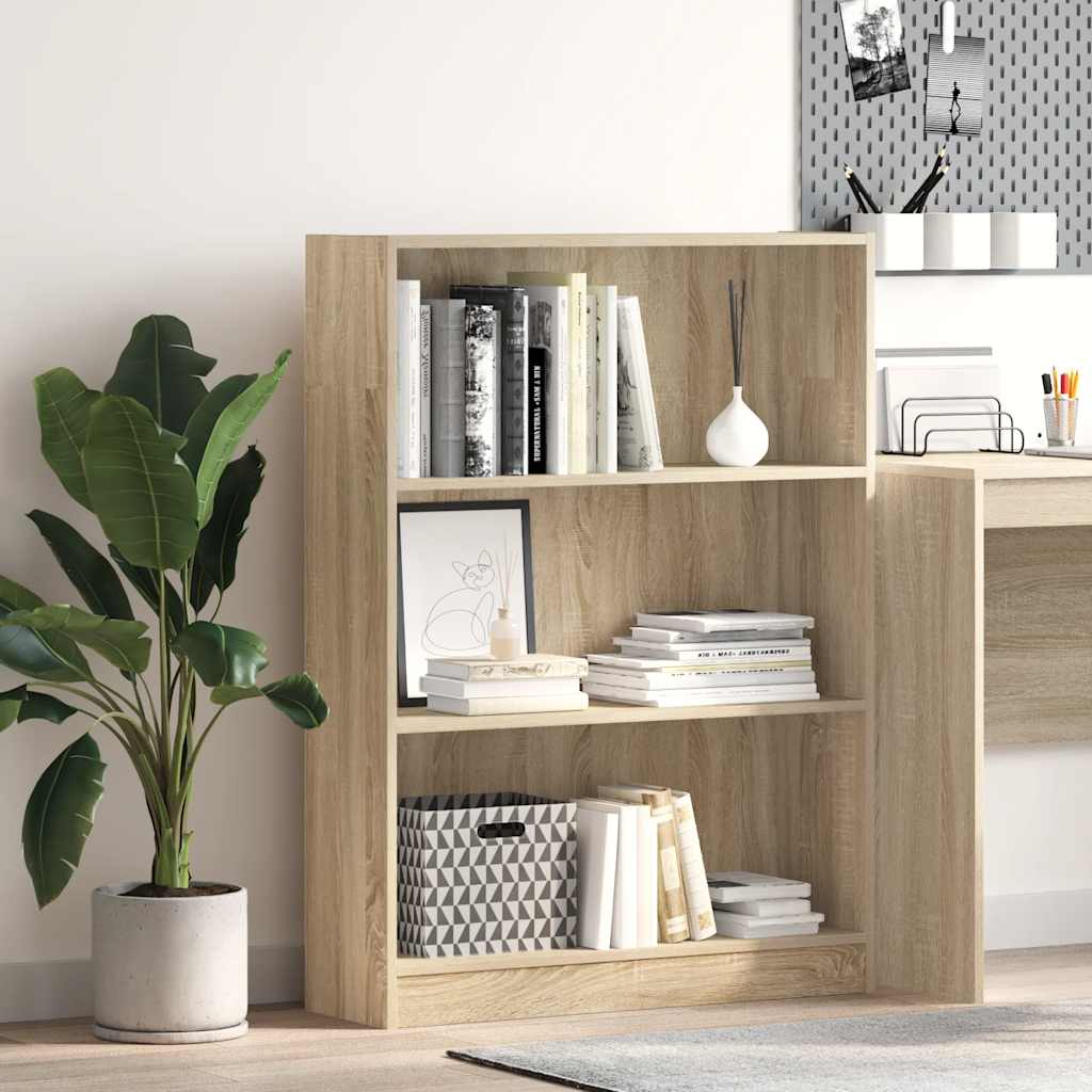 Bücherregal Weiß 40x24x75 cm Holzwerkstoff