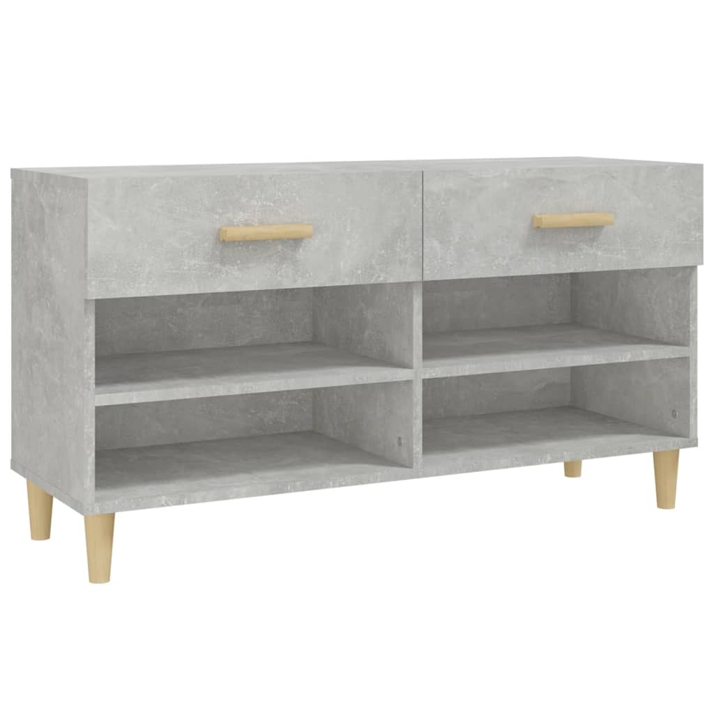 Schuhschrank Weiß 102x35x55 cm Holzwerkstoff
