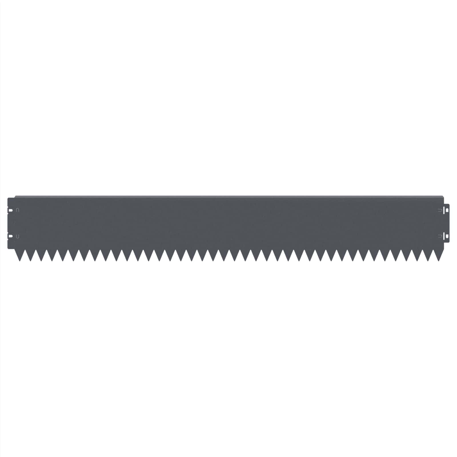 Raseneinfassung 10 pcs 103 x 10 cm Stahl Schwarz