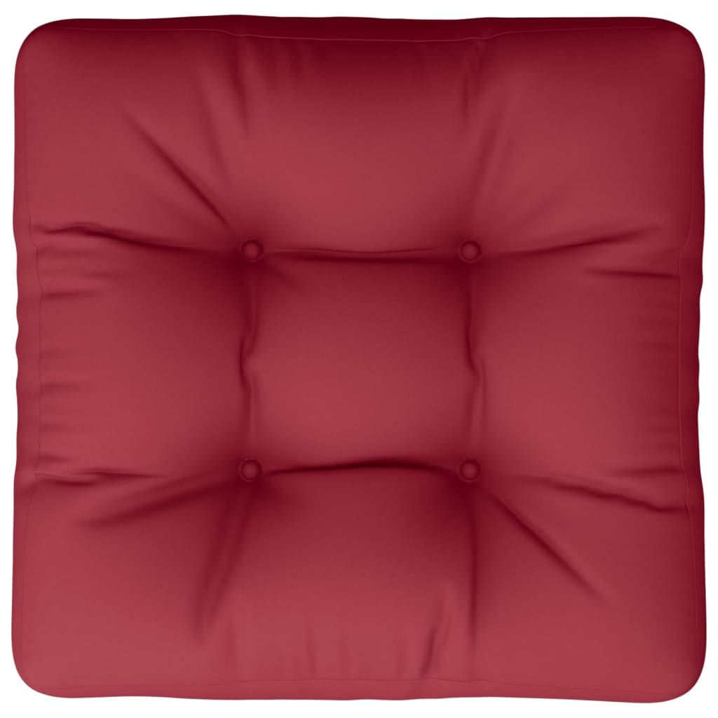 Palettenkissen Anthrazit 50x50x12 cm Stoff
