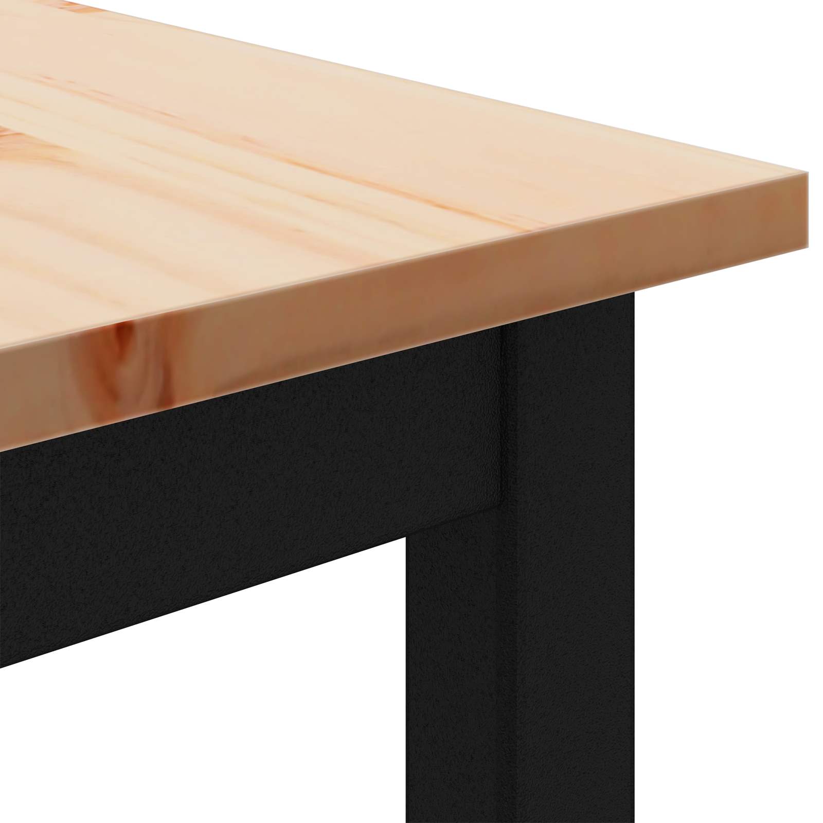 Esstisch Natur 200 x 100 x 75 cm Massives Kiefernholz