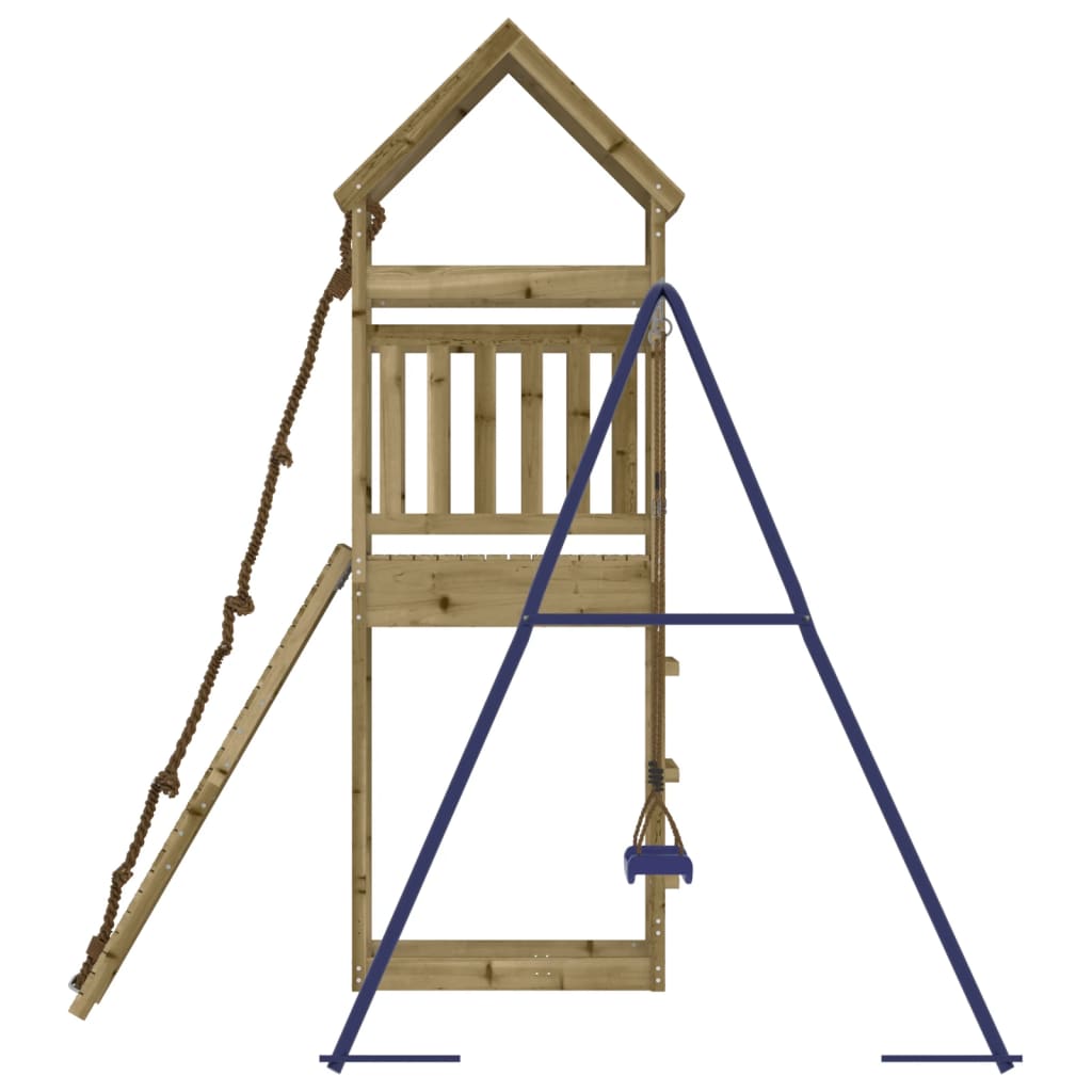 Spielturm Massivholz Kiefer