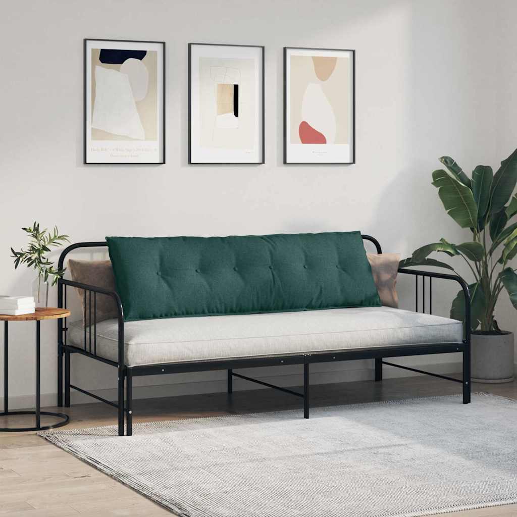 Rückenkissen Hellgrau 50 x 19 x 45 cm Stoff