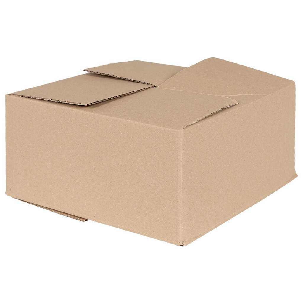 Faltbox mit Speicher 50 pcs Natur 15 x 15 x 8 cm Karton