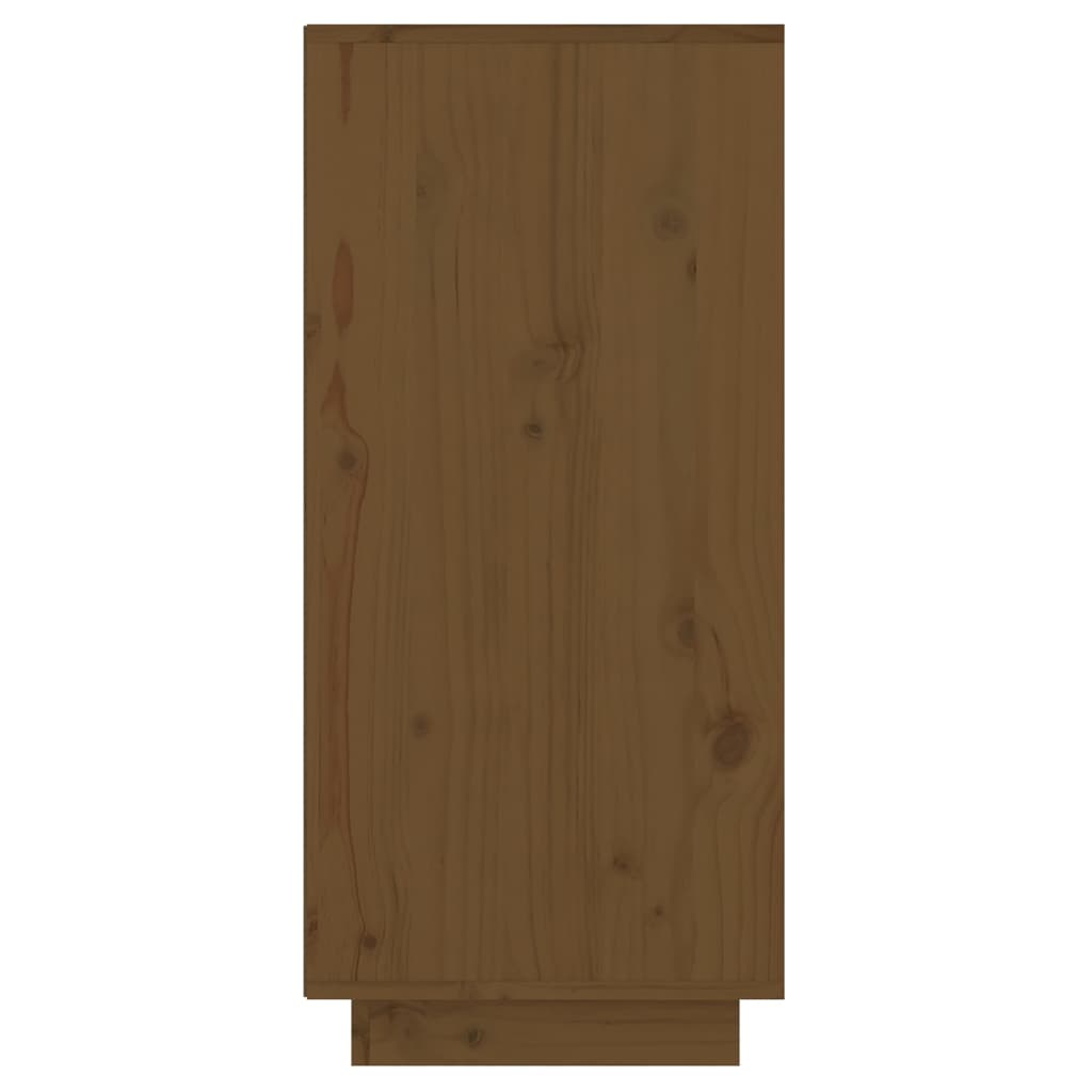 Beistellschrank 60x34x75 cm Massivholz Kiefer
