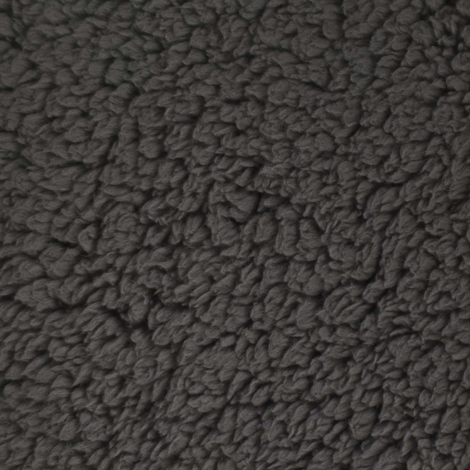 Sommerdecke Anthrazit 135 x 200 cm Mikrofaser und Teddy-Fleece