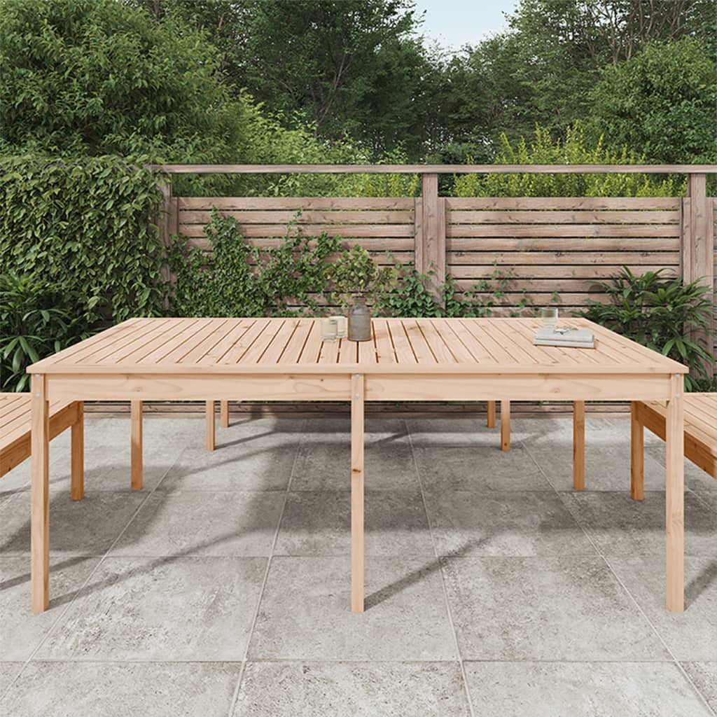Gartentisch 82,5x82,5x76 cm Massivholz Kiefer