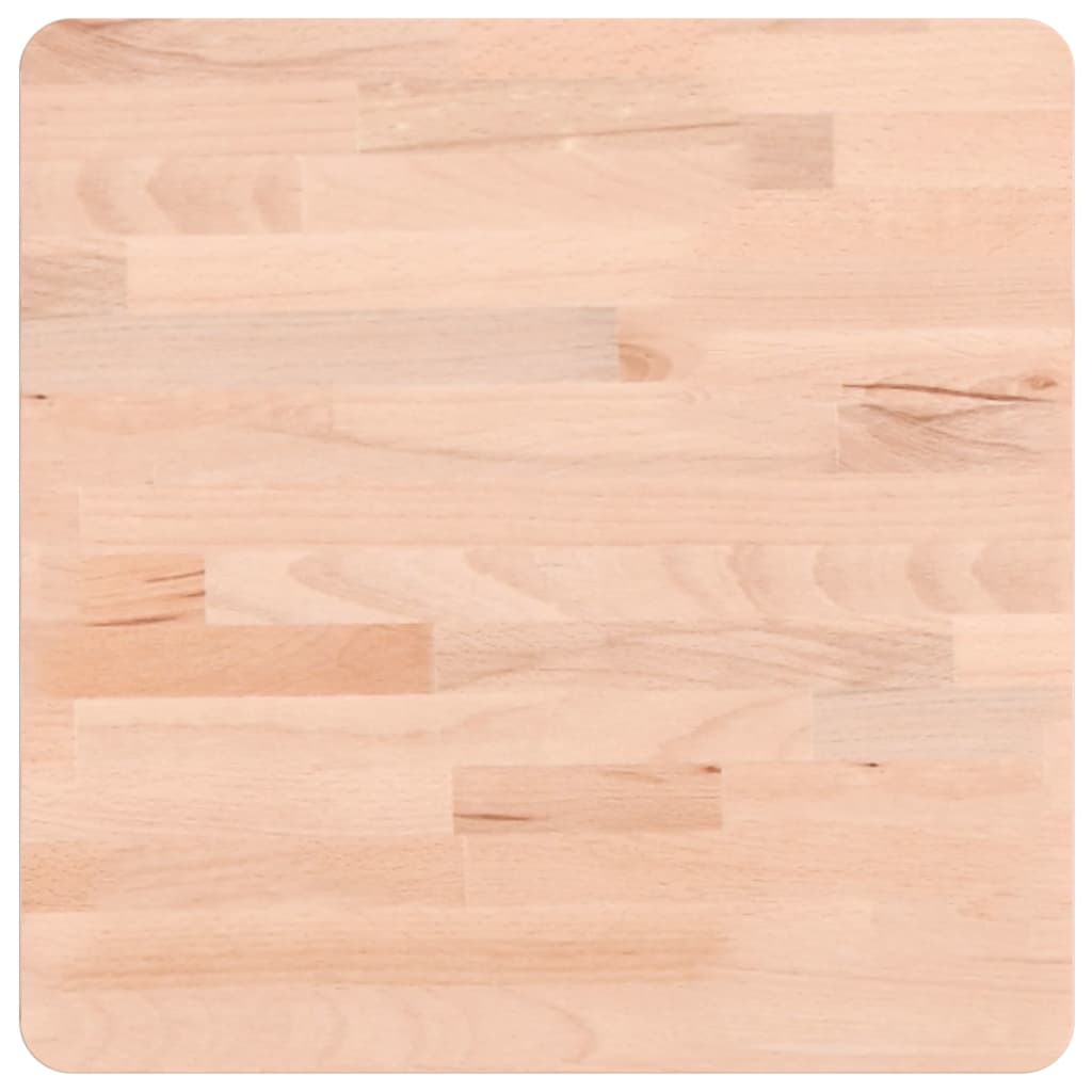Tischplatte Ø30x1,5 cm Rund Massivholz Buche