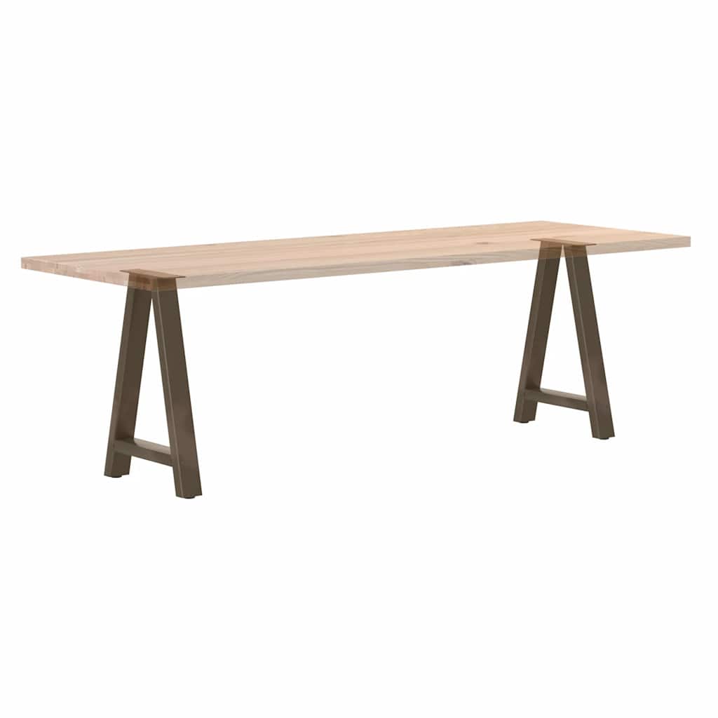 Couchtischbeine A-Form 2 Stk. 30x(30-31) cm Stahl