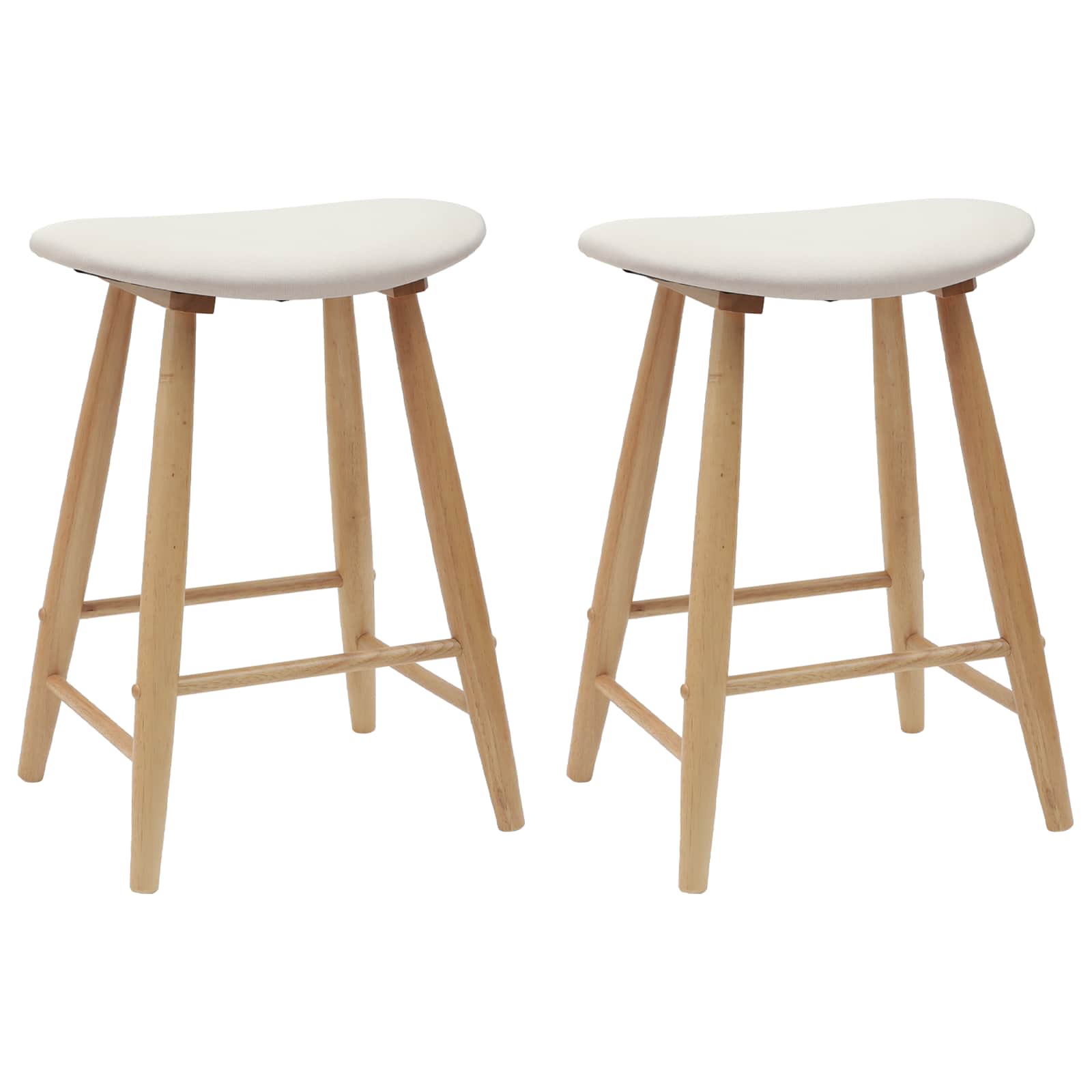 Esszimmerstühle 2 pcs Hellbraun 46 x 37 x 63 cm