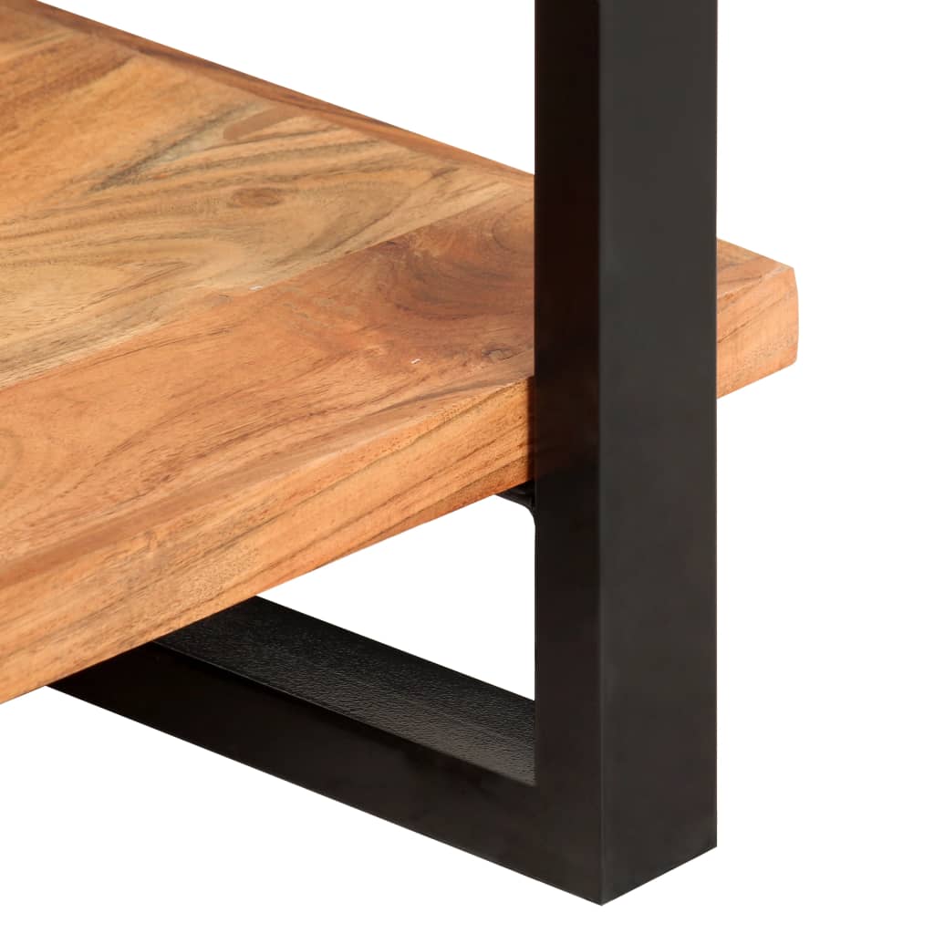 Bücherregal mit 4 Böden 80x40x180 cm Altholz Massiv