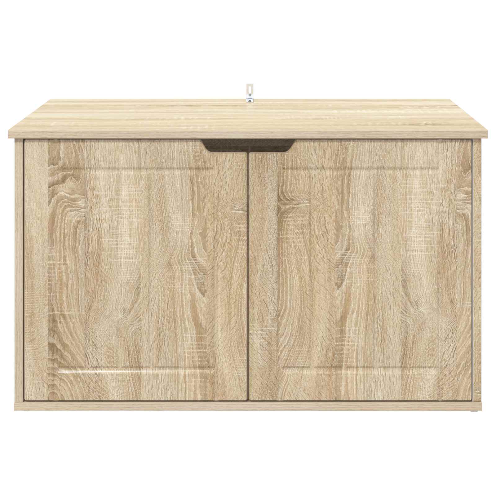 Katzenhaus Weiß 85 x 55 x 50,5 cm Holzwerkstoff