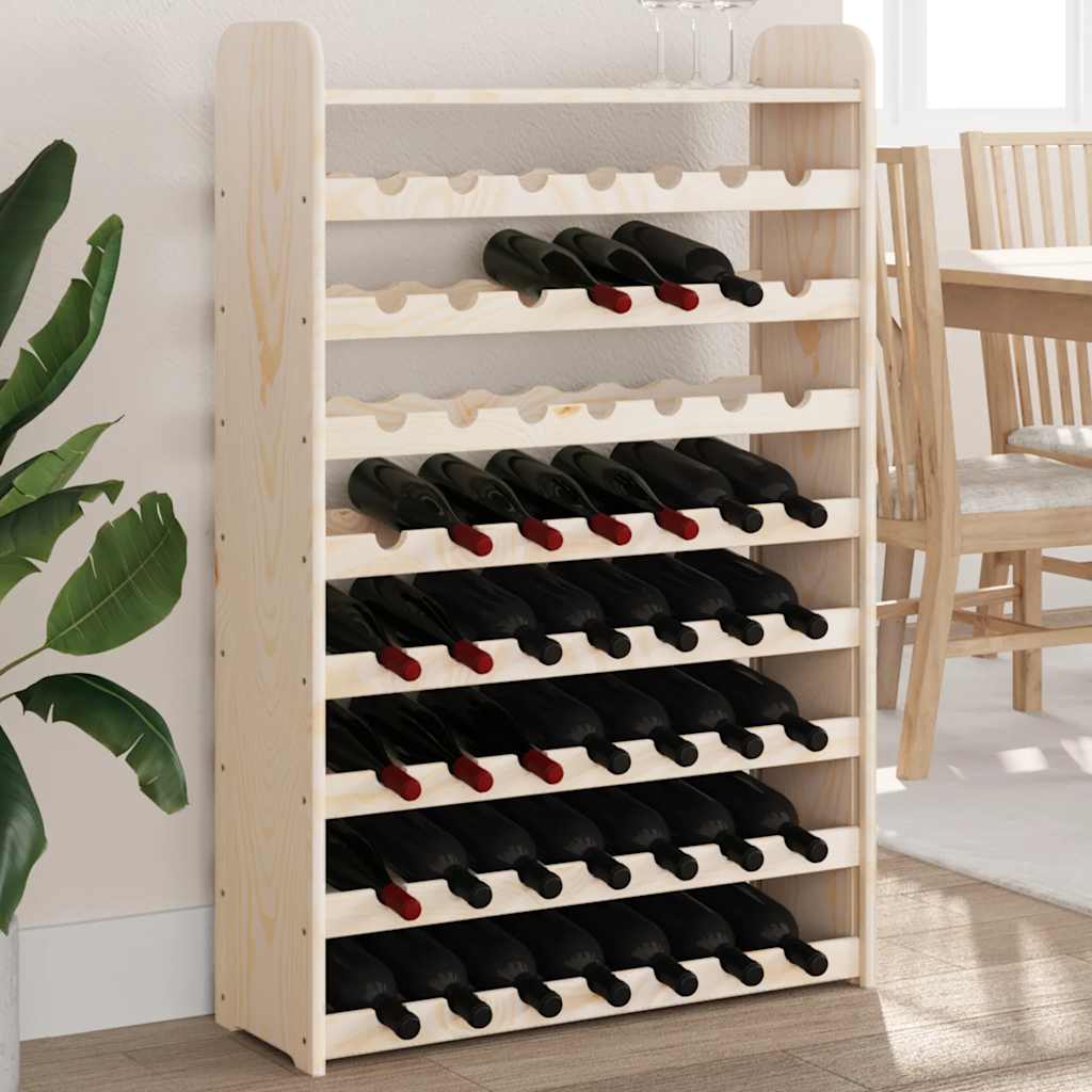 Weinregal 33x25x37 cm Massivholz Kiefer