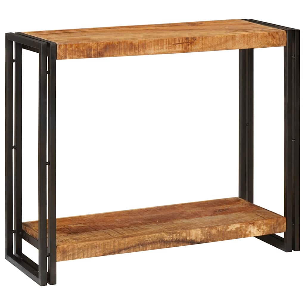 Konsolentisch Braun 120 x 33 x 75 cm Massivholz Akazie