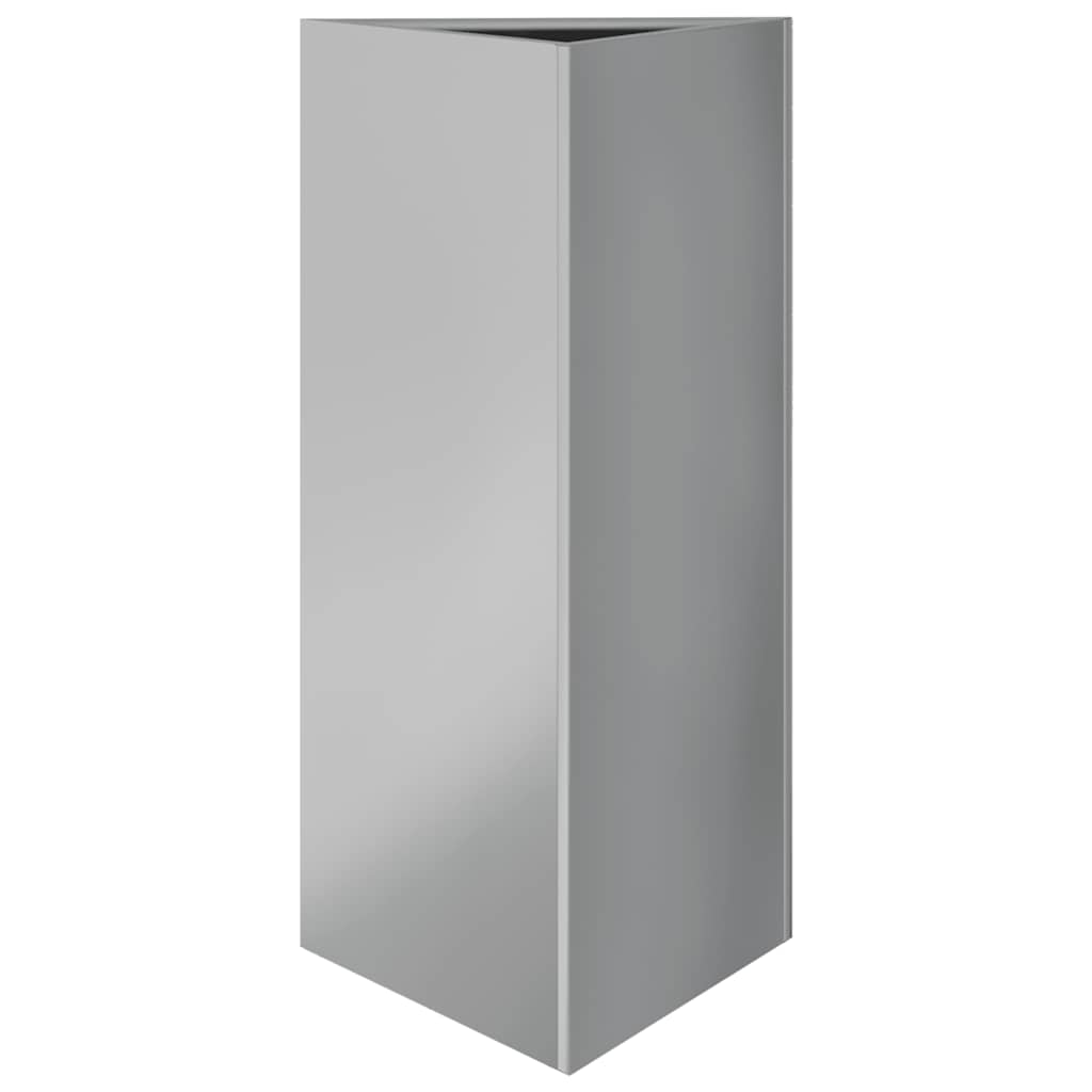 Pflanzkübel 30x26x75 cm Cortenstahl
