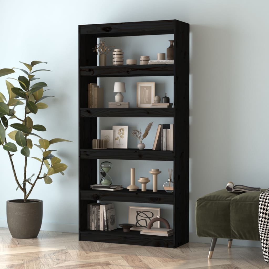 Bücherregal/Raumteiler 80x30x71,5 cm Massivholz Kiefer