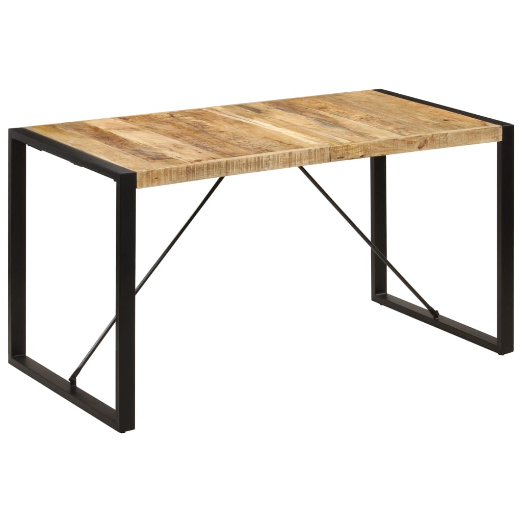Esstisch 220x100x75 cm Massivholz Akazie