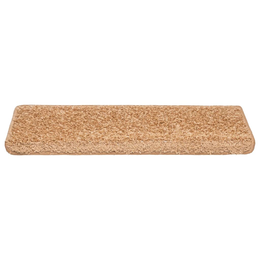 Stufenmatten 15 Stk. 65x21x4 cm Grau Rechteckiger Rand