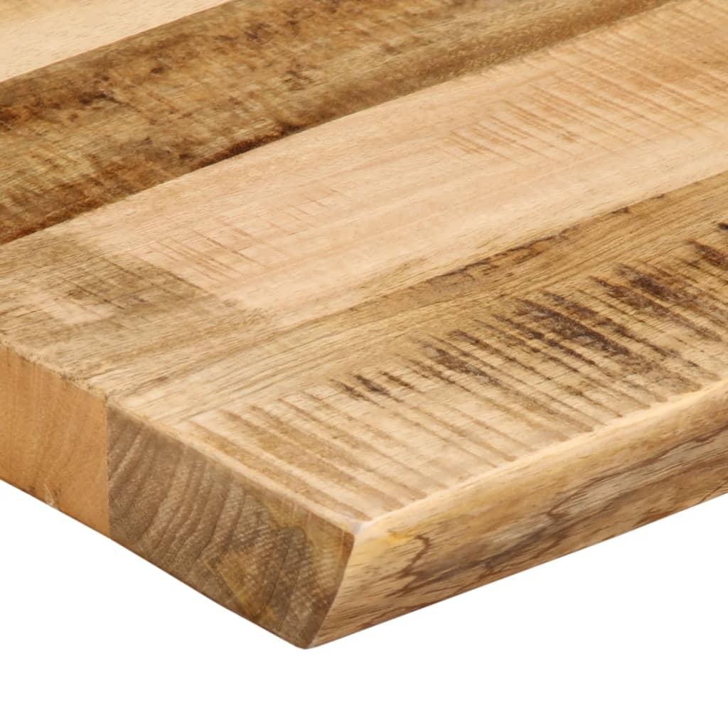 Tischplatte 40x40x2,5 cm Rechteckig Massivholz Akazie Baumkante