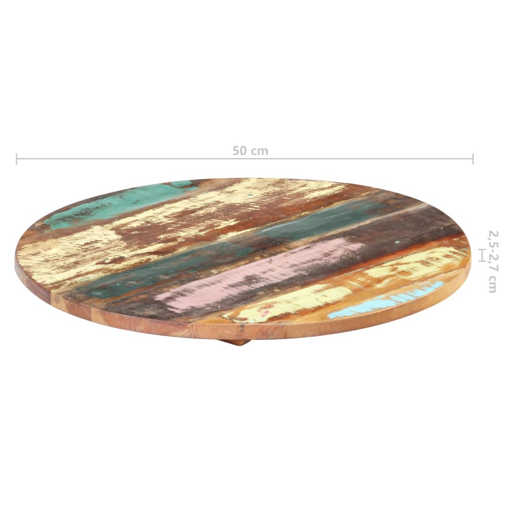 Tischplatte Massivholz Akazie Rund 15-16 mm 40 cm