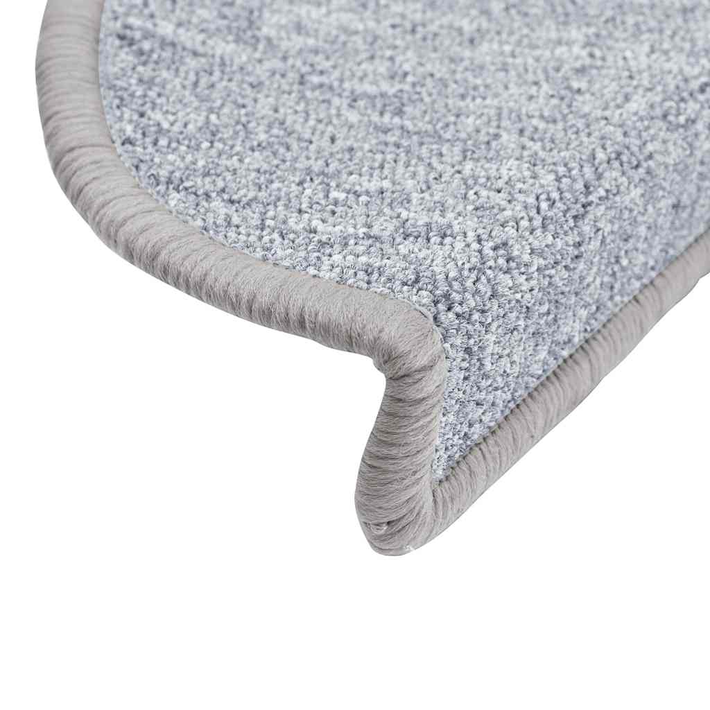 Stufenmatten 15 Stk. 56x17x3 cm Anthrazit Halbrund