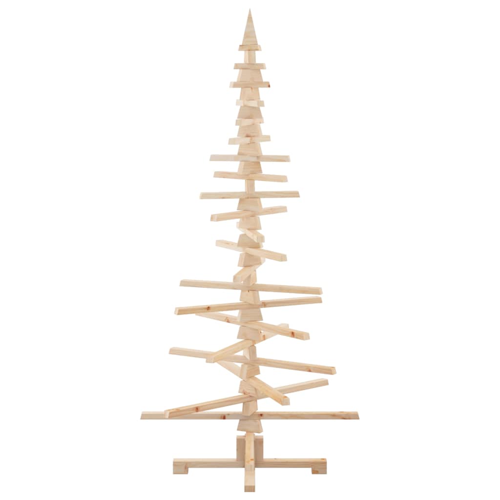 Weihnachtsbaum Holz zum Schmücken 60 cm Massivholz Kiefer