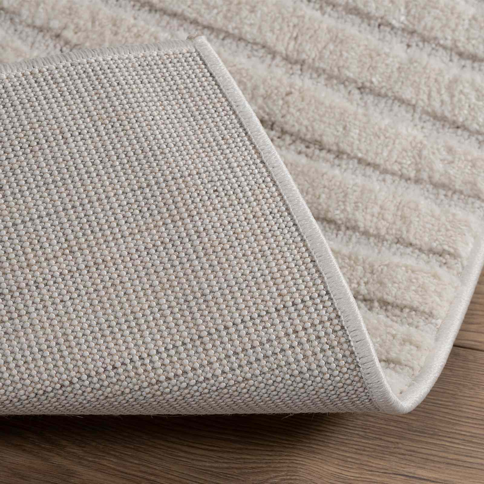 Bereichsteppiche Rechtwinklig GALATI Creme 150 x 80 cm