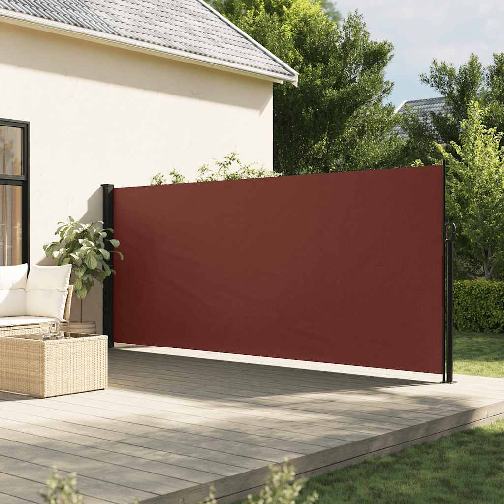 Seitenmarkise Ausziehbar Schwarz 100x300 cm