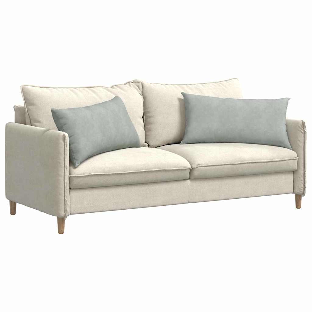 Sofakissen 2 Stück Blau 50 x 30 cm Cordstoff