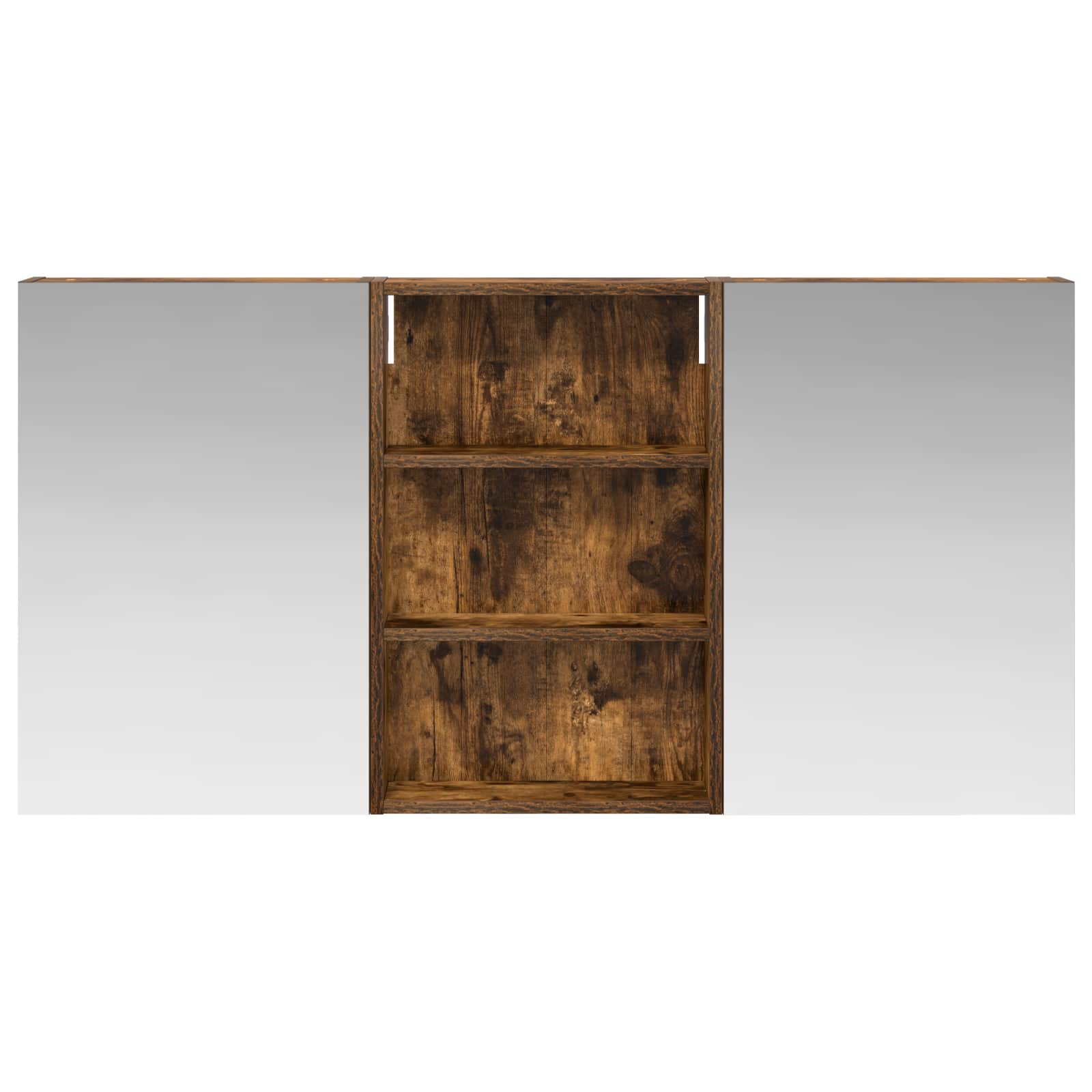 Badezimmerschrank-Set 3 pcs 80 x 10,5 x 50 cm Holzwerkstoff