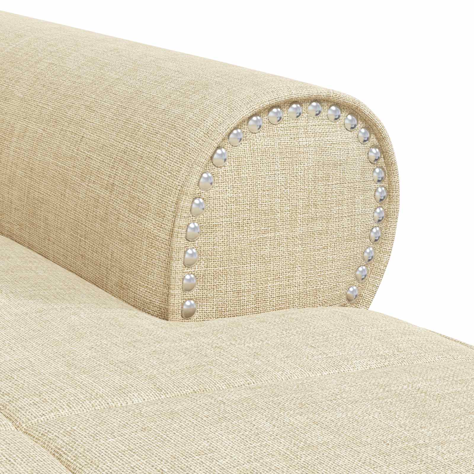 Lounge-Liege mit Kissen Hellgrau 91 x 157 x 91 cm Stoff