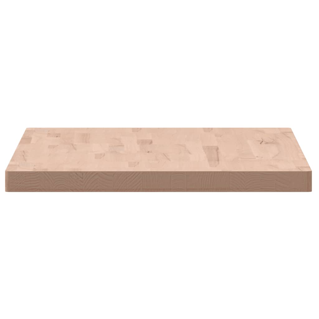 Waschtischplatte 80x40x1,5 cm Massivholz Buche