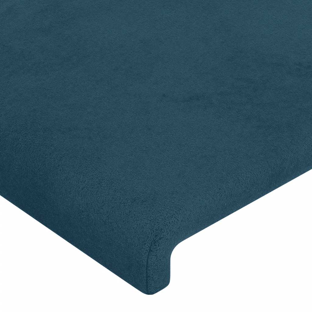 Kopfteil Hellgrau 80x5x118/128 cm Samt