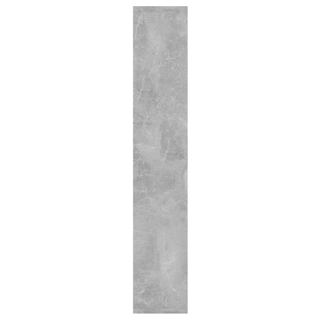 Wandregal Weiß 36x16x90 cm Holzwerkstoff