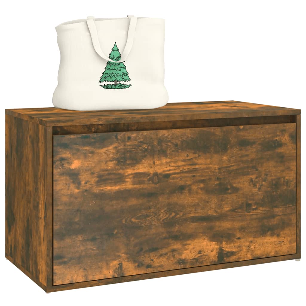 Flurbank 80x40x45 cm Weiß Holzwerkstoff