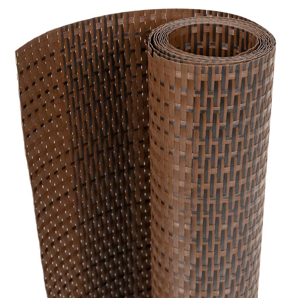 Balkon-Sichtschutz Anthrazit 300x90 cm Poly Rattan