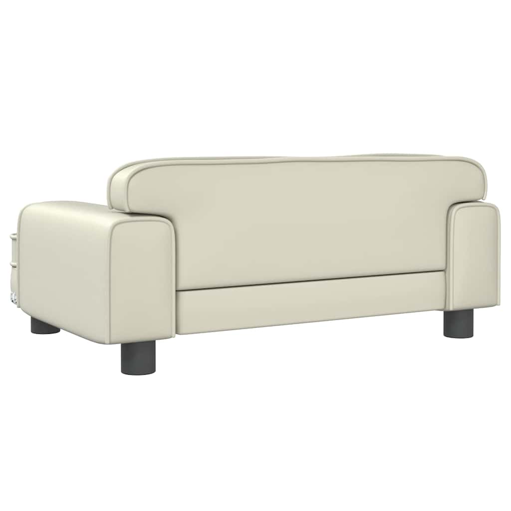 Hundebett Rosa 90x53x30 cm Samt