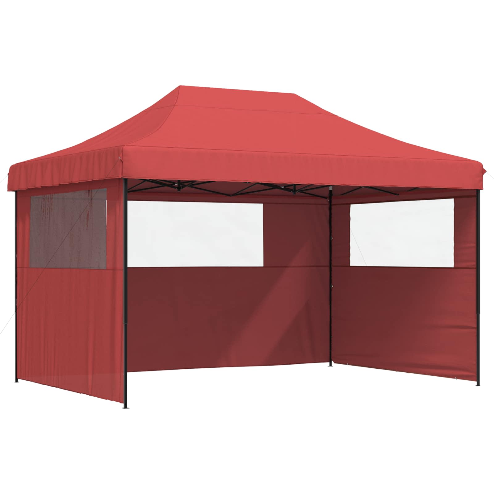 Partyzelt Faltbar Pop-Up Beige 410x279x315 cm