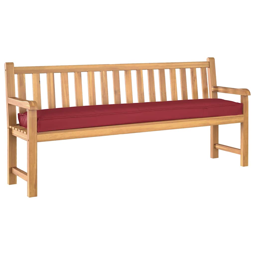Palettenkissen Anthrazit 200 x 40 x 8 cm Oxford-Stoff