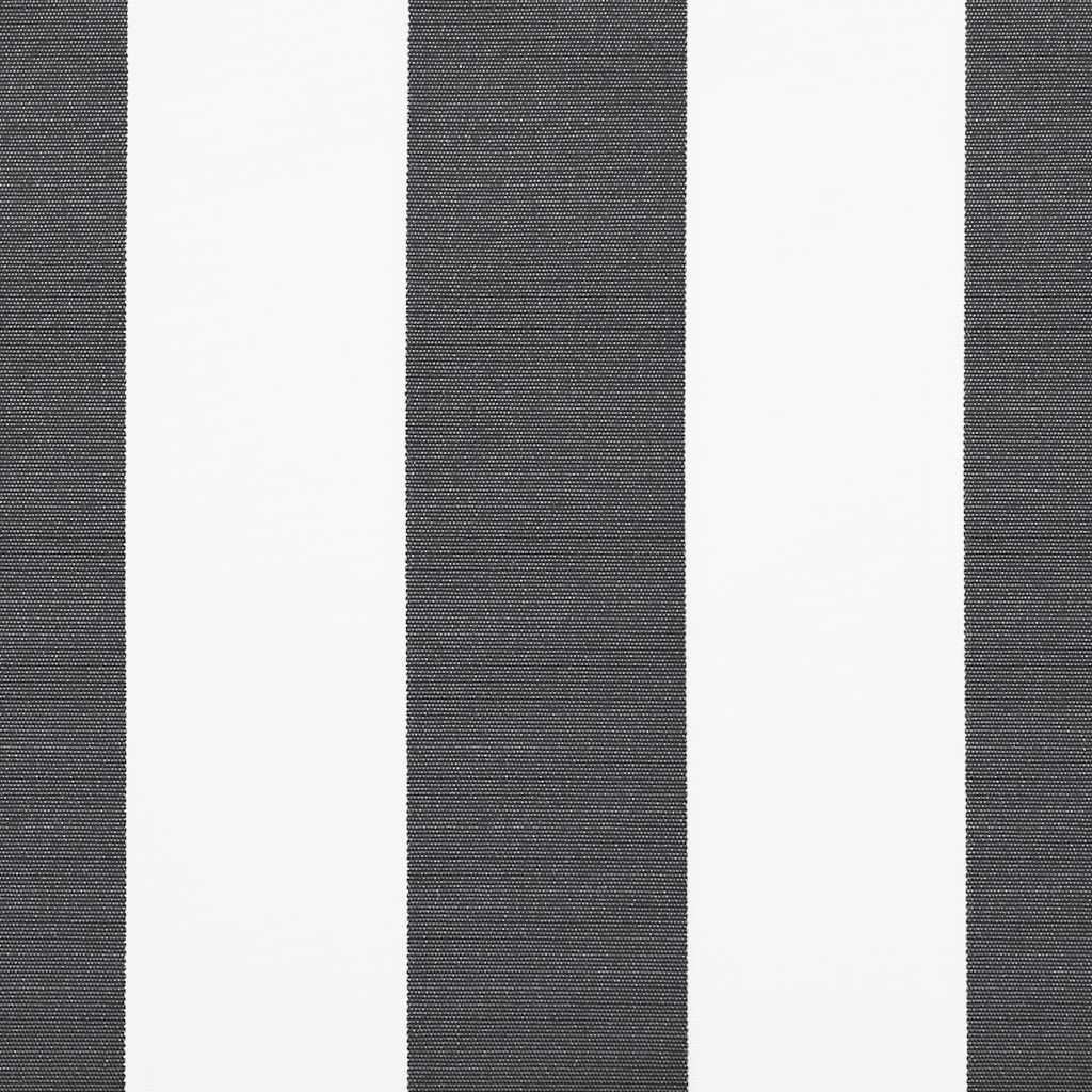 Manuelle Kassetten-Markise 350x250 cm Blau und Weiß