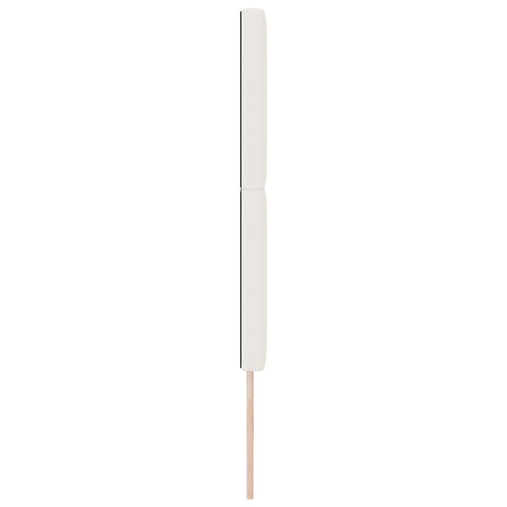 Kopfteil Hellgrau 80 cm Cordstoff