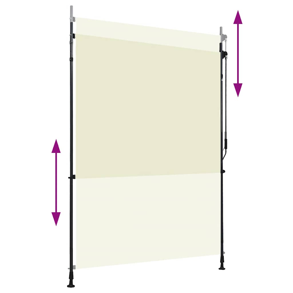 Außenrollo 100 x 270 cm Anthrazit
