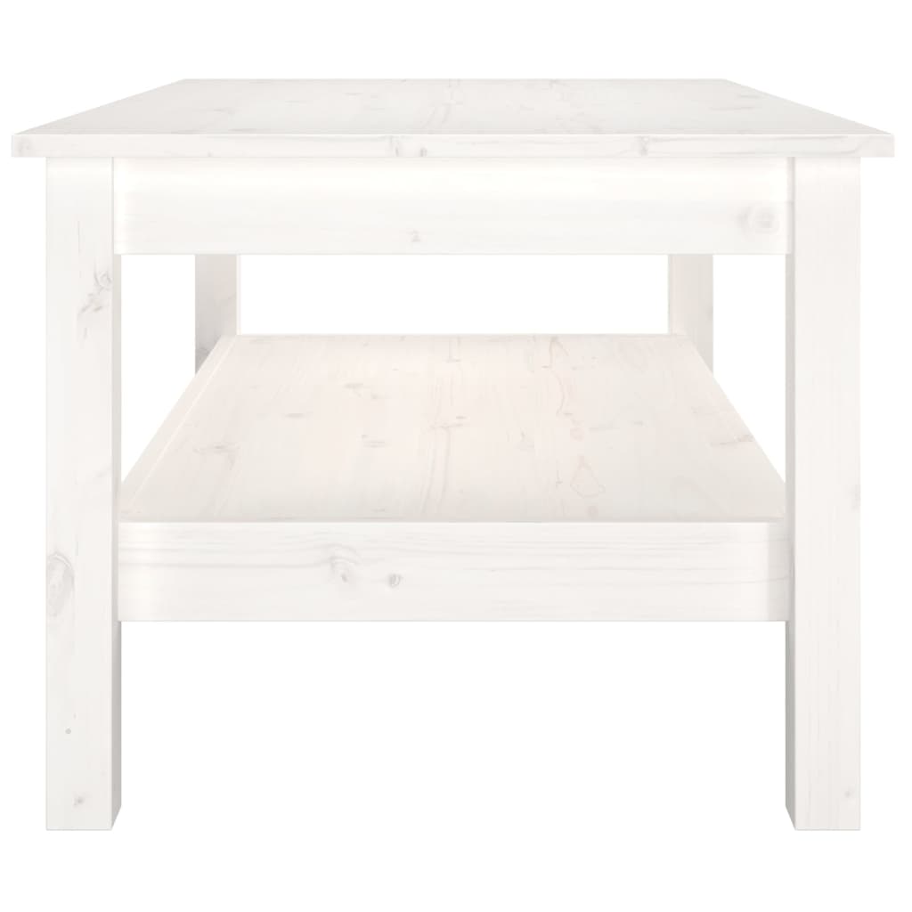 Couchtisch 45 x 45 x 40 cm Massivholz Kiefer