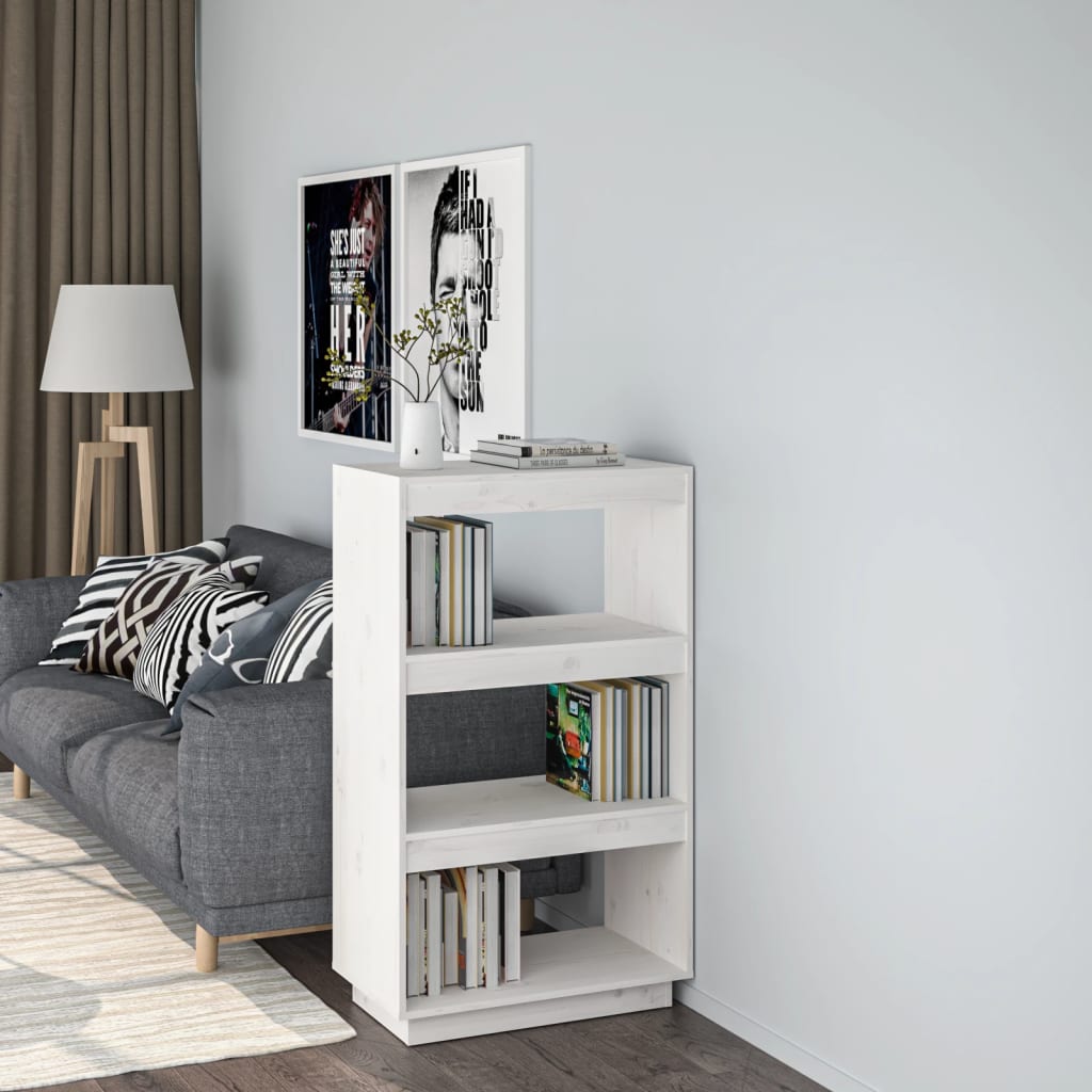 Bücherregal 40x35x71 cm Massivholz Kiefer