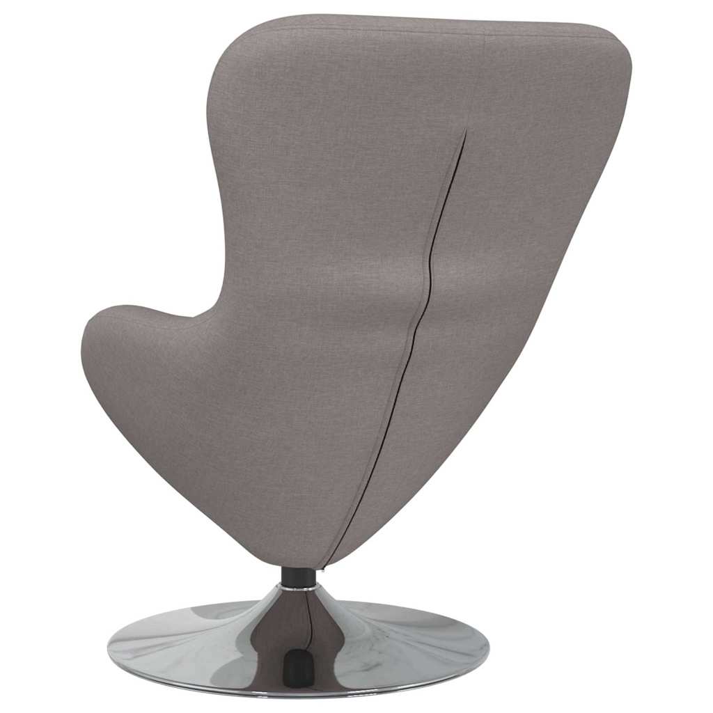 Eiersessel Hellgrau 63 x 73 x 90 cm Stoff