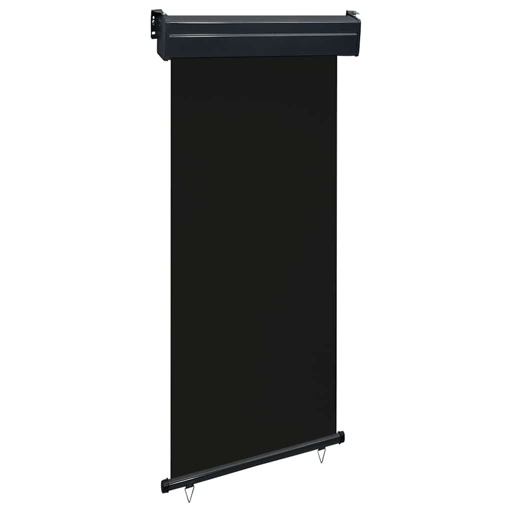 Balkon Seitenmarkise 60 x 250 cm 100% Polyester Eisen Stahl